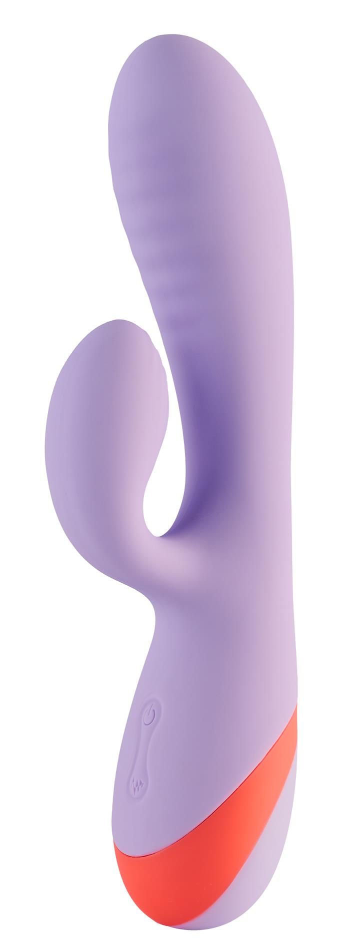 Wibrator królik Dream Toys Twin Toned Duo, 19 cm (fioletowy)