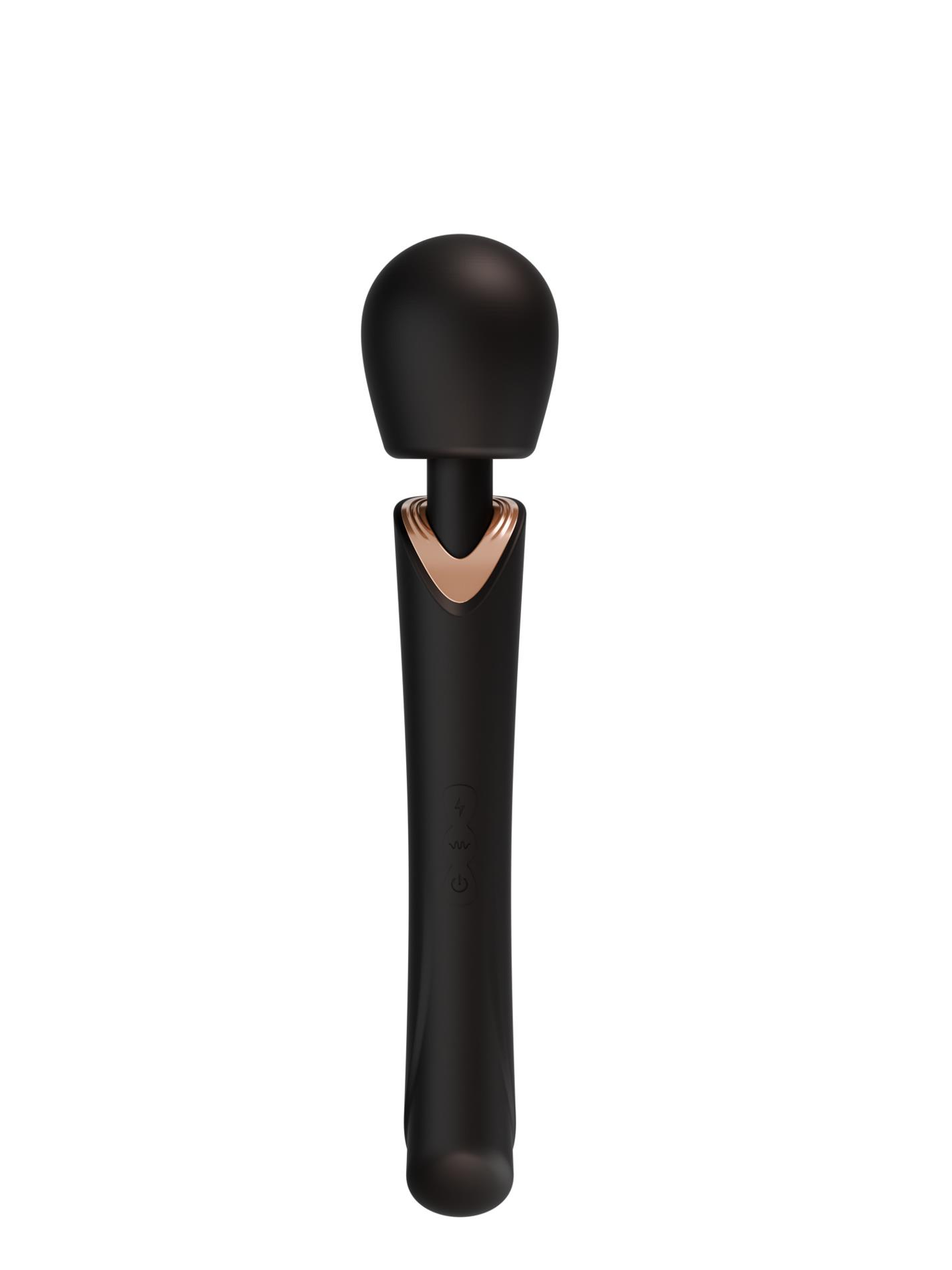 Вибратор B - Series Cute Perfect Wand, 30 см (черный)