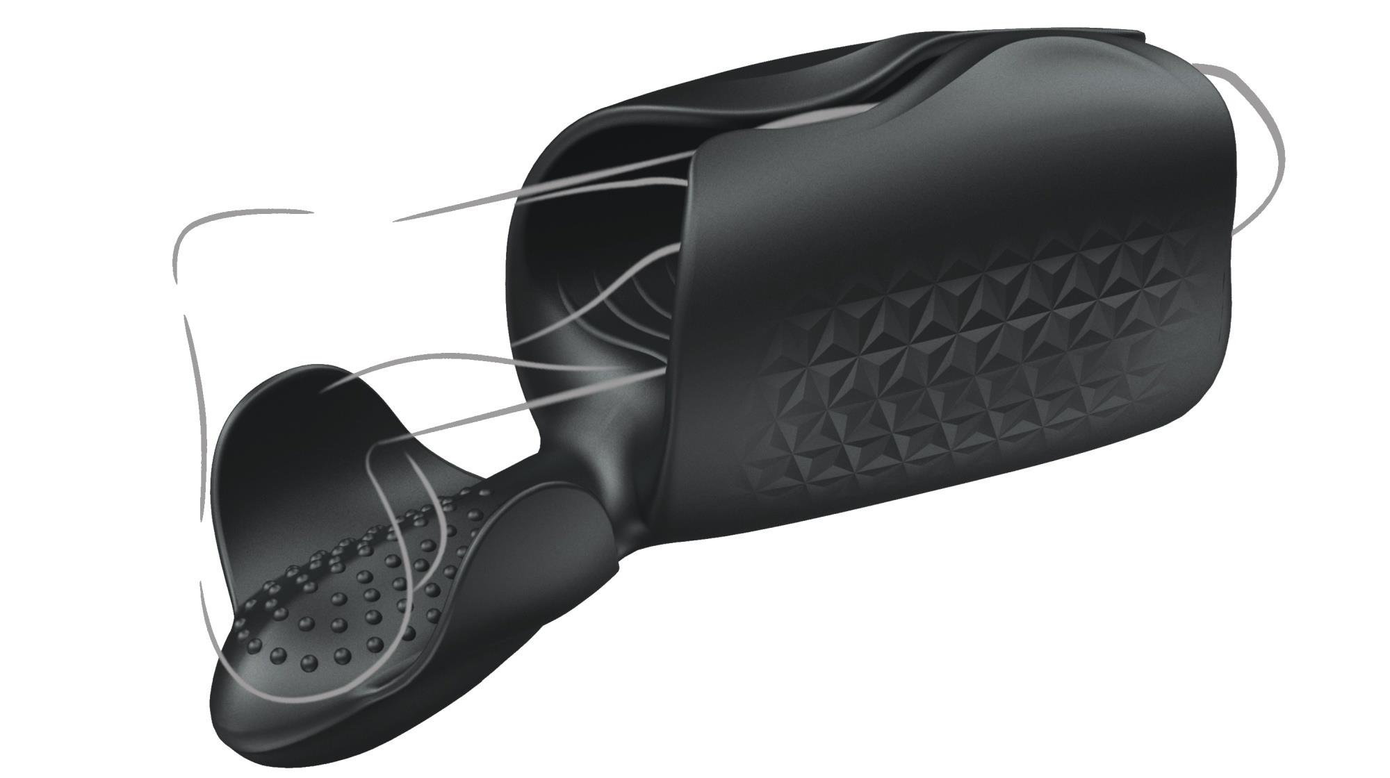 Мастурбатор B - Series Cute Amanda Multi-function Stroker (чорний)