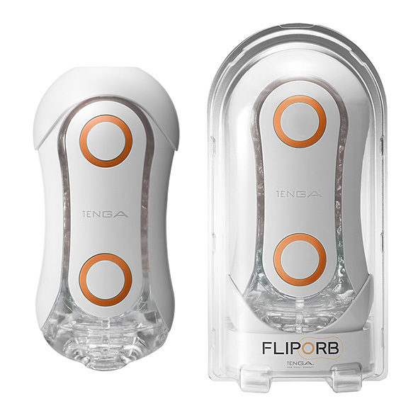 Мастурбатор Tenga Flip Orb Orange Crush (оранжевый)