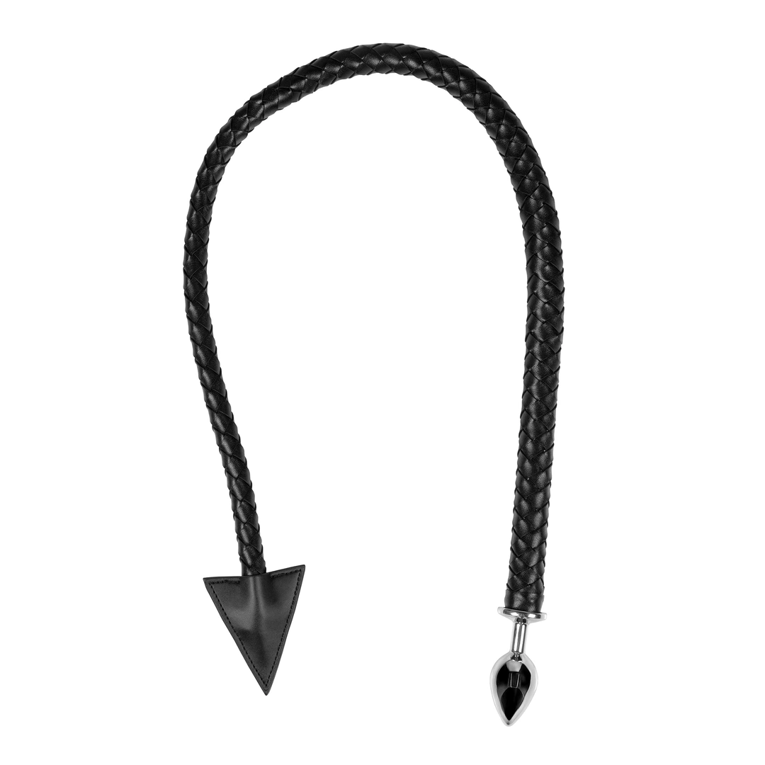 Korek analny Ouch! Anal Plug Devil's Tail, 105 cm (czarny)