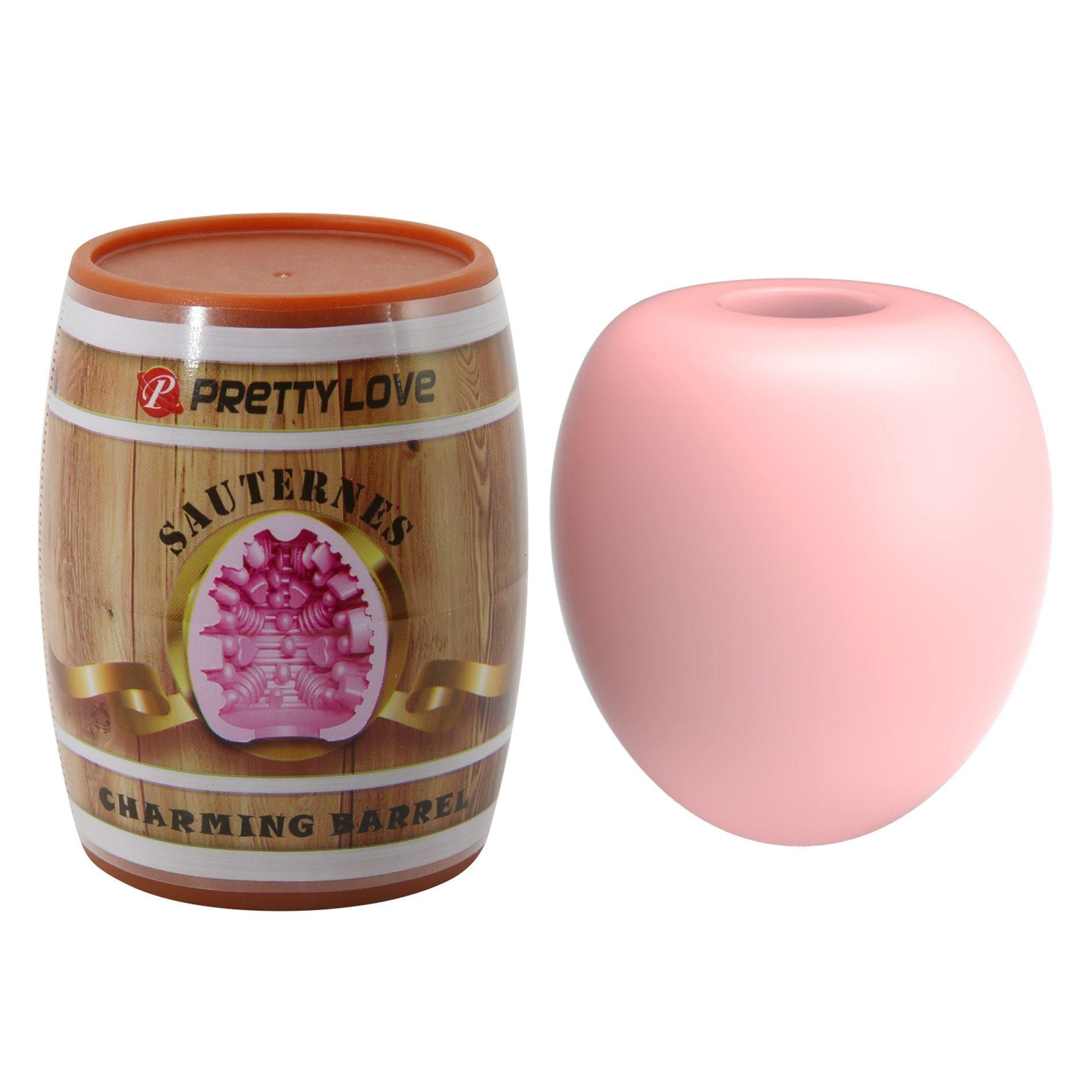 Мастурбатор яйцо Pretty Love Bourbon Charming Barrel (розовый)