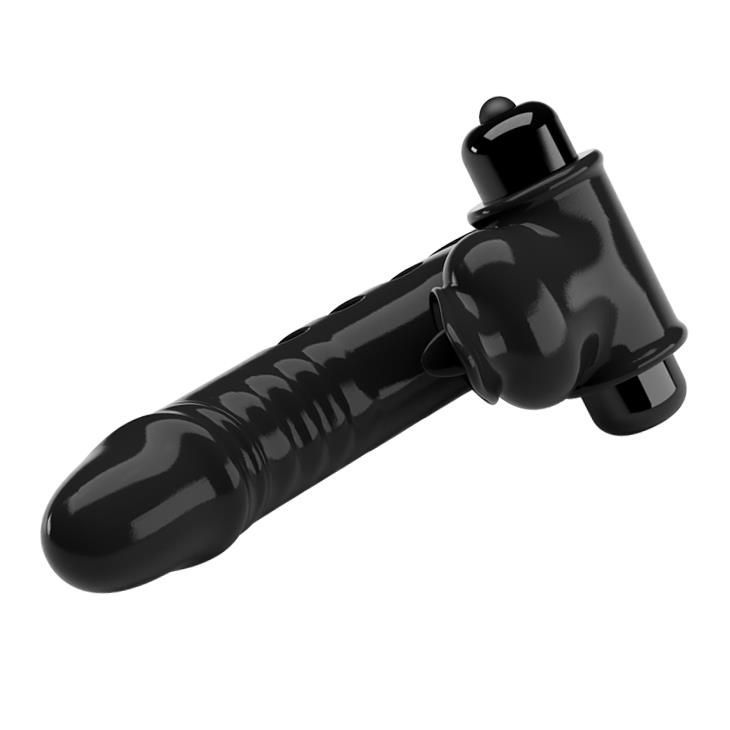 Wibrator na palec Pretty Love Corbin, 11 cm (czarny)