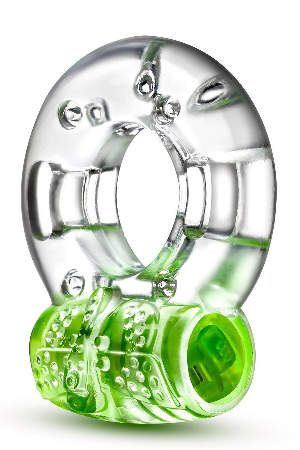 Виброкольцо Play With Me Arouser Vibrating C-Ring, 4.4 см (зеленый)