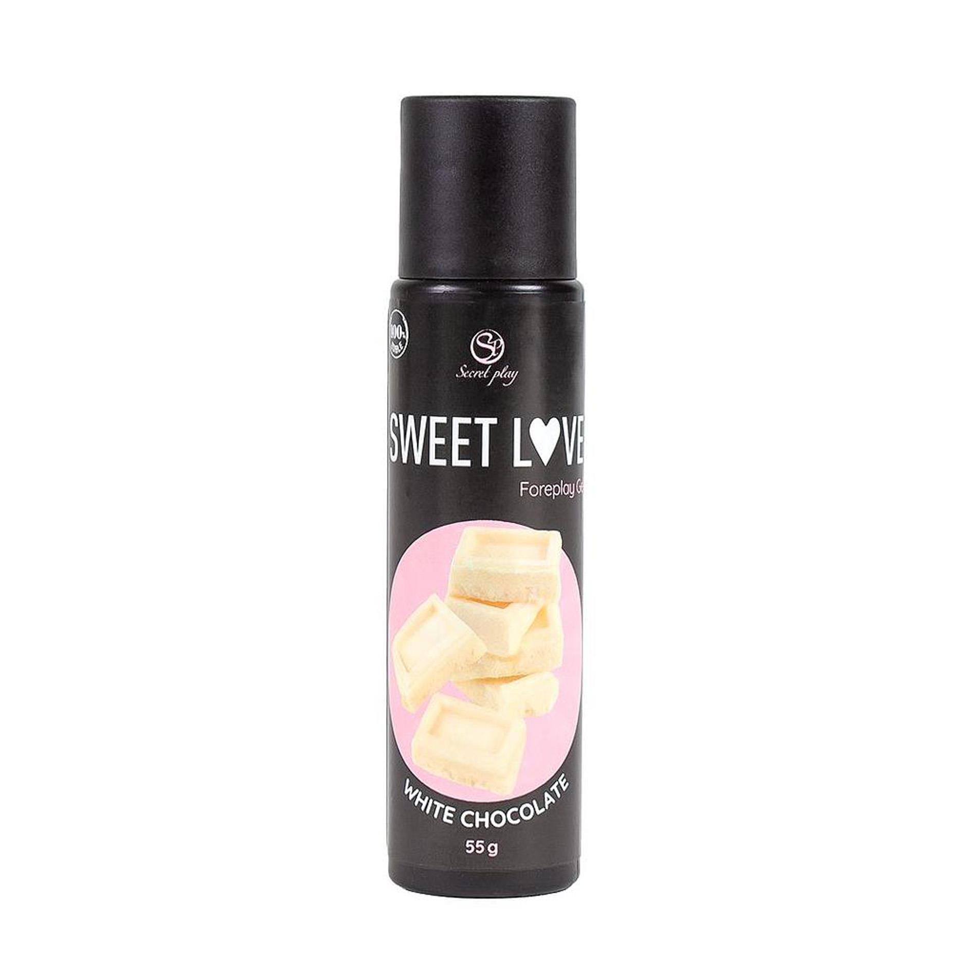 Secret Play - Żel, Biała czekolada, 60 ml