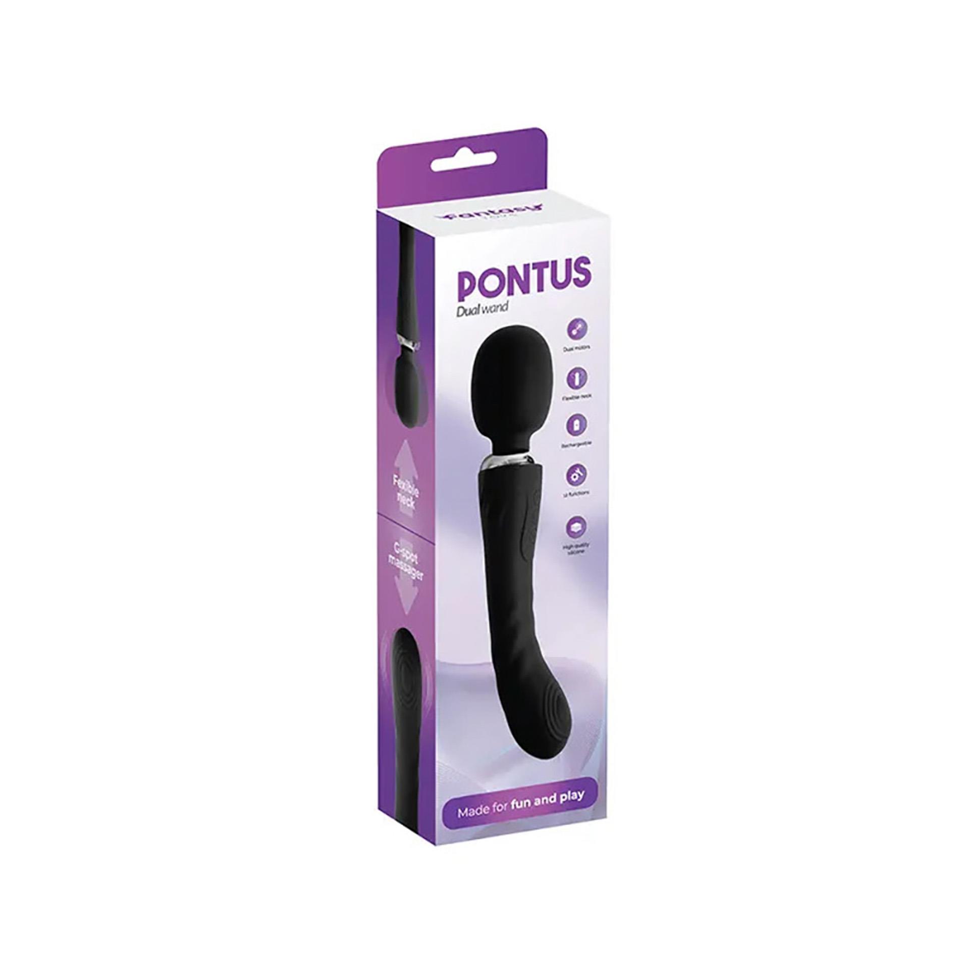 Вибратор Fantasy G-spot, 24 см (черный)