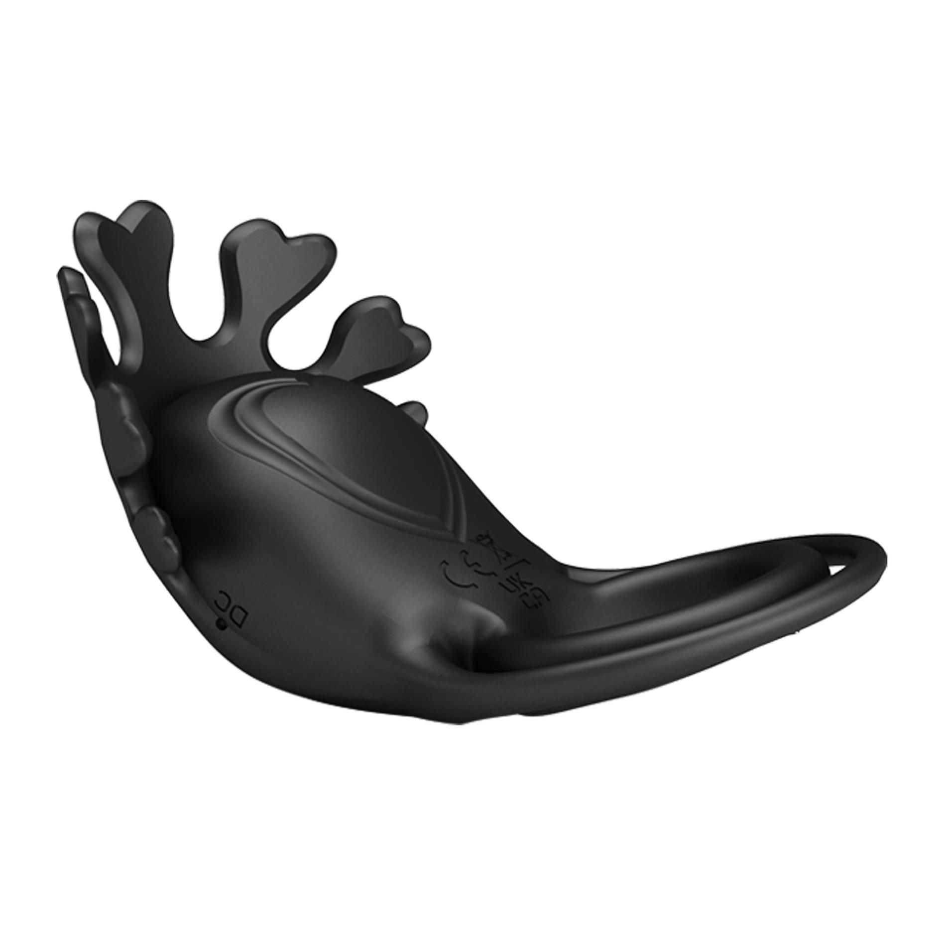 Ерекційне кільце Pretty Love Vibrant Penis Ring Ruben, 8,5 см (чорний)