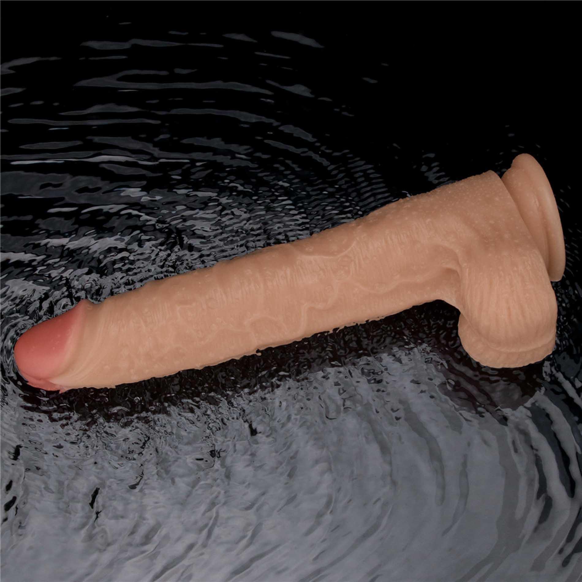Вибратор Lovetoy Power Basics Cock 11'', 28.3 см (телесный)