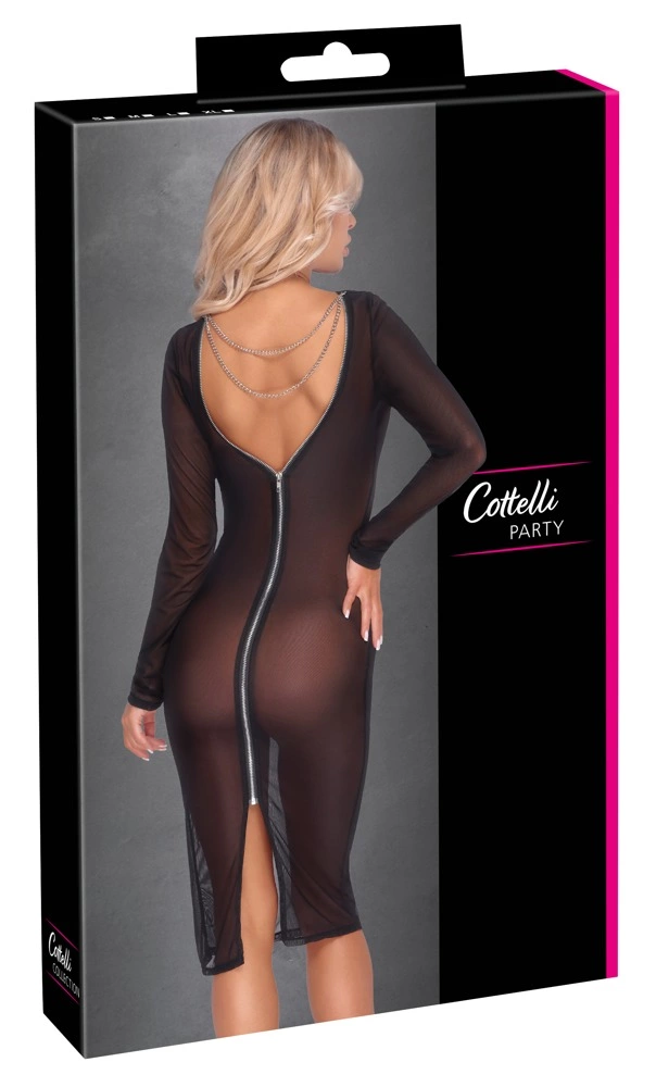Платье Cottelli Party Powernet, S (черный)