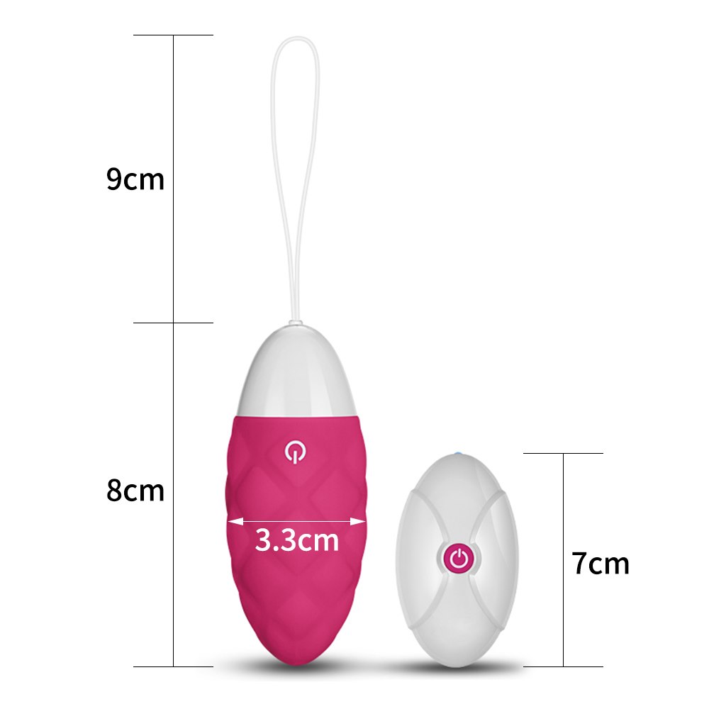 Виброяйцо Lovetoy IJoy Wireless Rechargeable Remote Control Egg, 8 см (розовый)