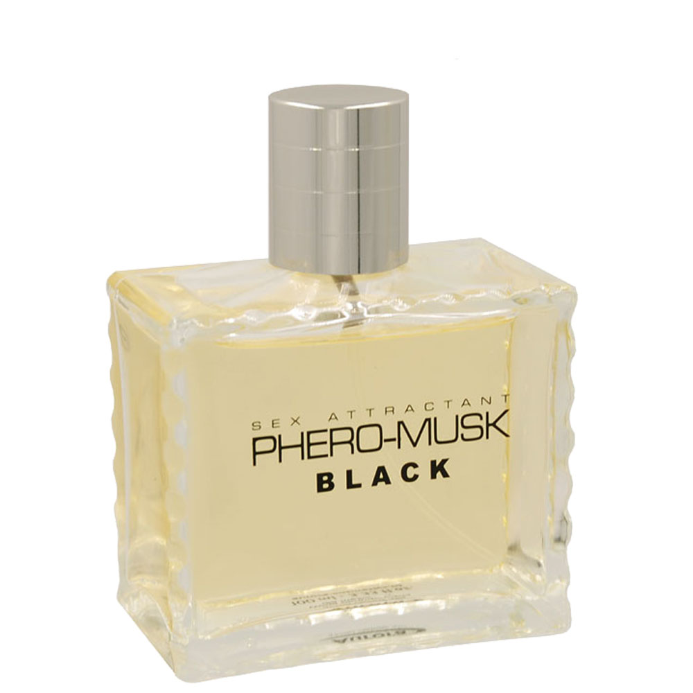 Мужские духи с феромонами Pheromusk Black, 100 мл
