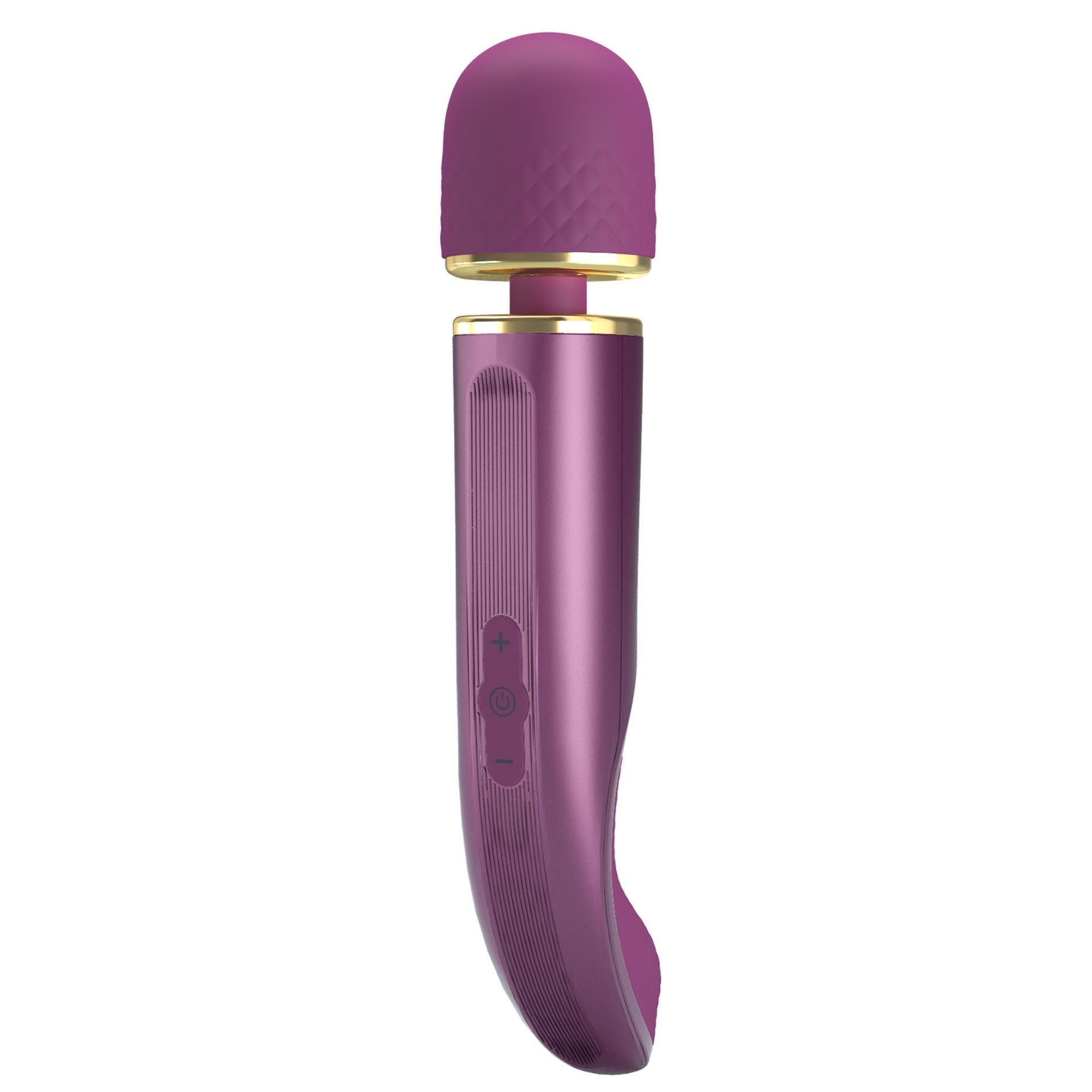 Вибромассажер Pretty Love Colorful Massager, 24 см (фиолетовый)