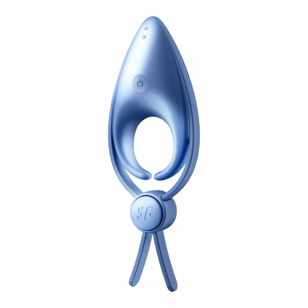 Ерекційне кільце Satisfyer Sniper, 13 см (блакитний)