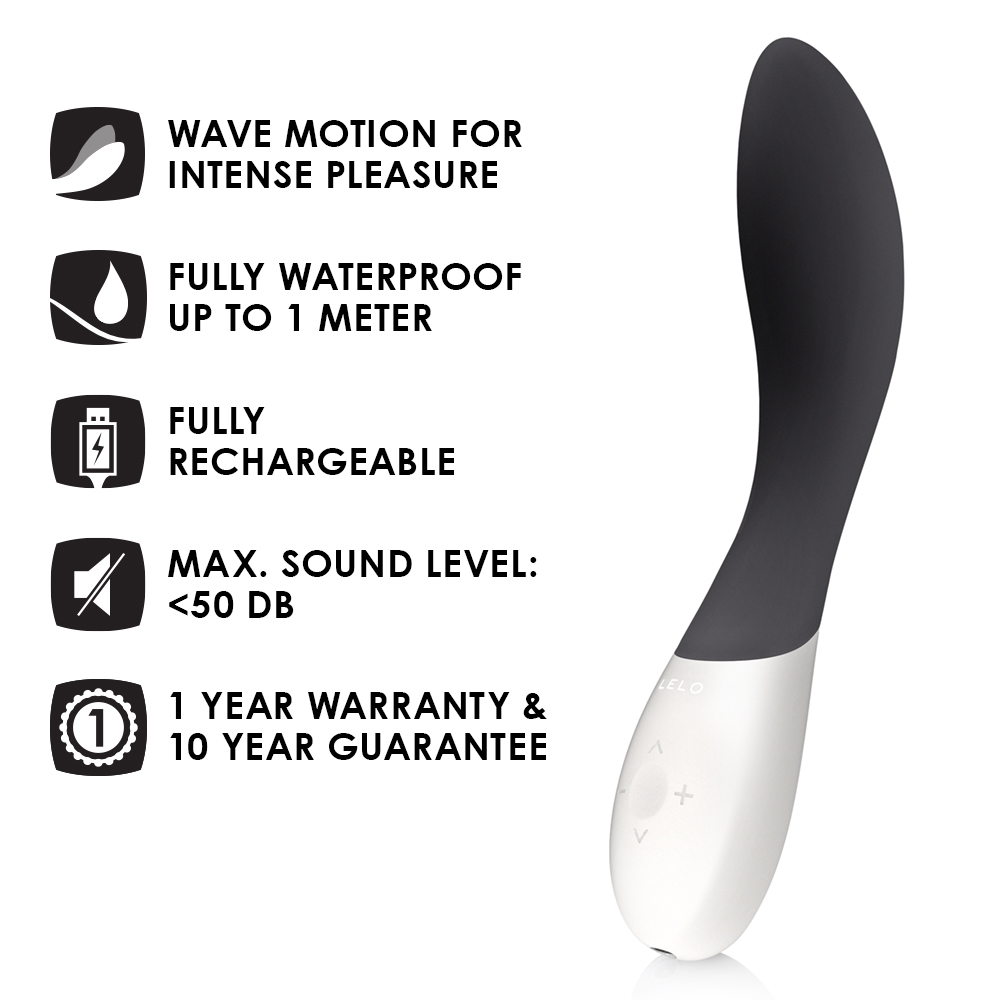 Вибратор Lelo Mona Wave, 19,5 см (черный)