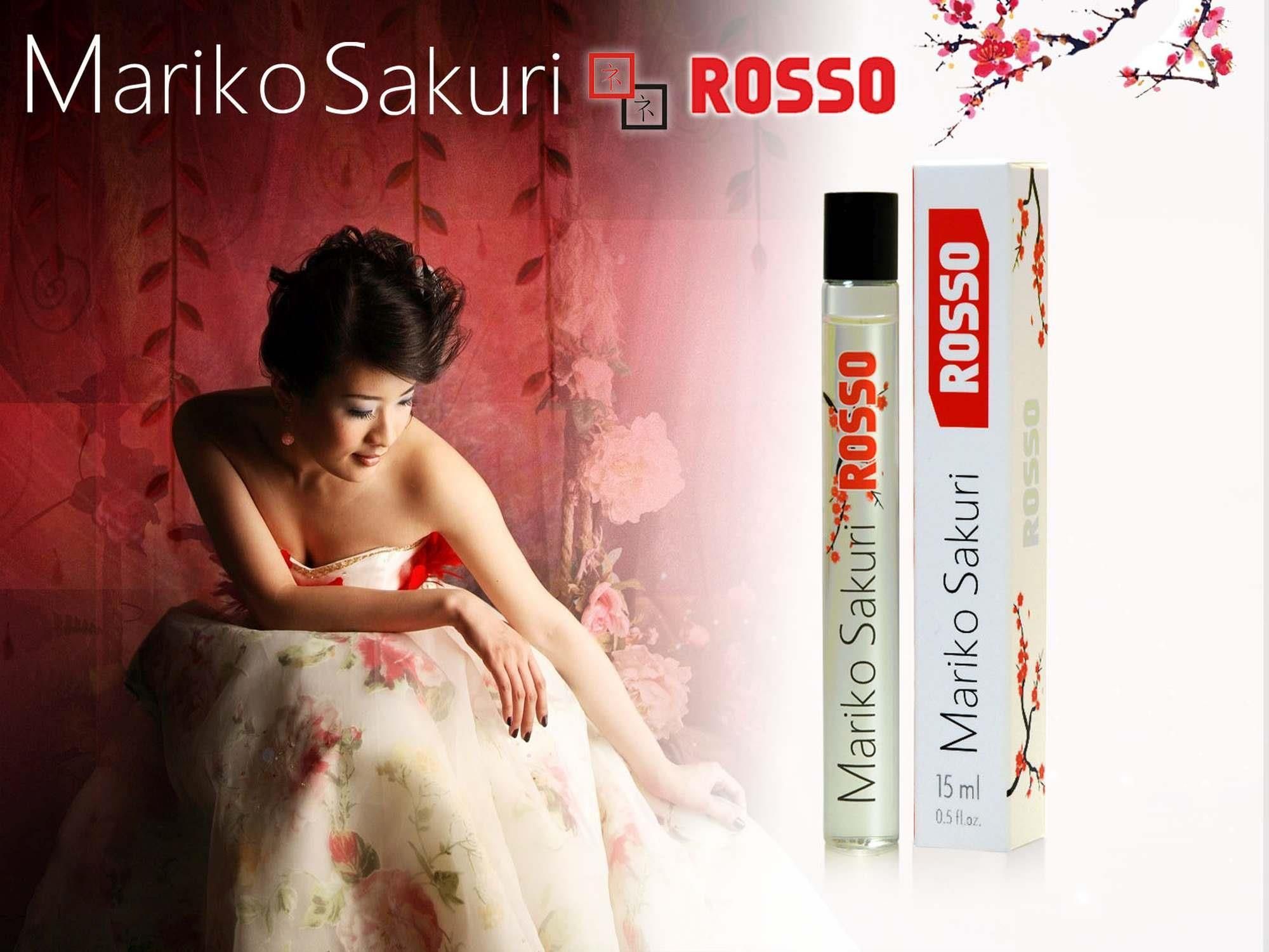 Женские духи с феромонами Mariko Sakuri Rosso, 15 мл