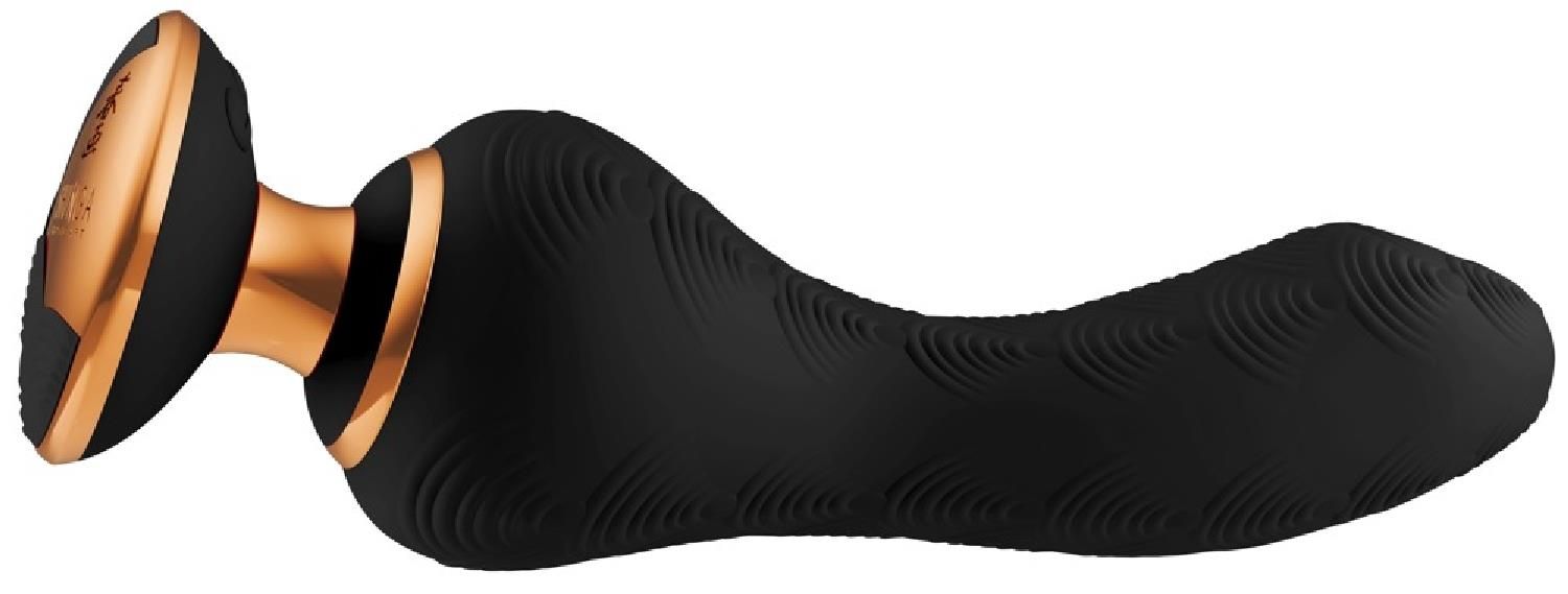 Вібратор Shunga Sanya Intimate, 18.5 см (чорний)
