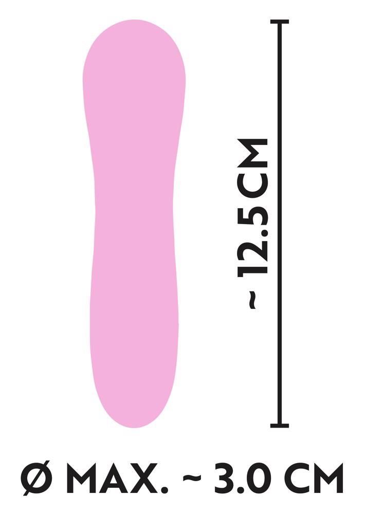 Мини-вибратор Cuties, 12,5 см (розовый)