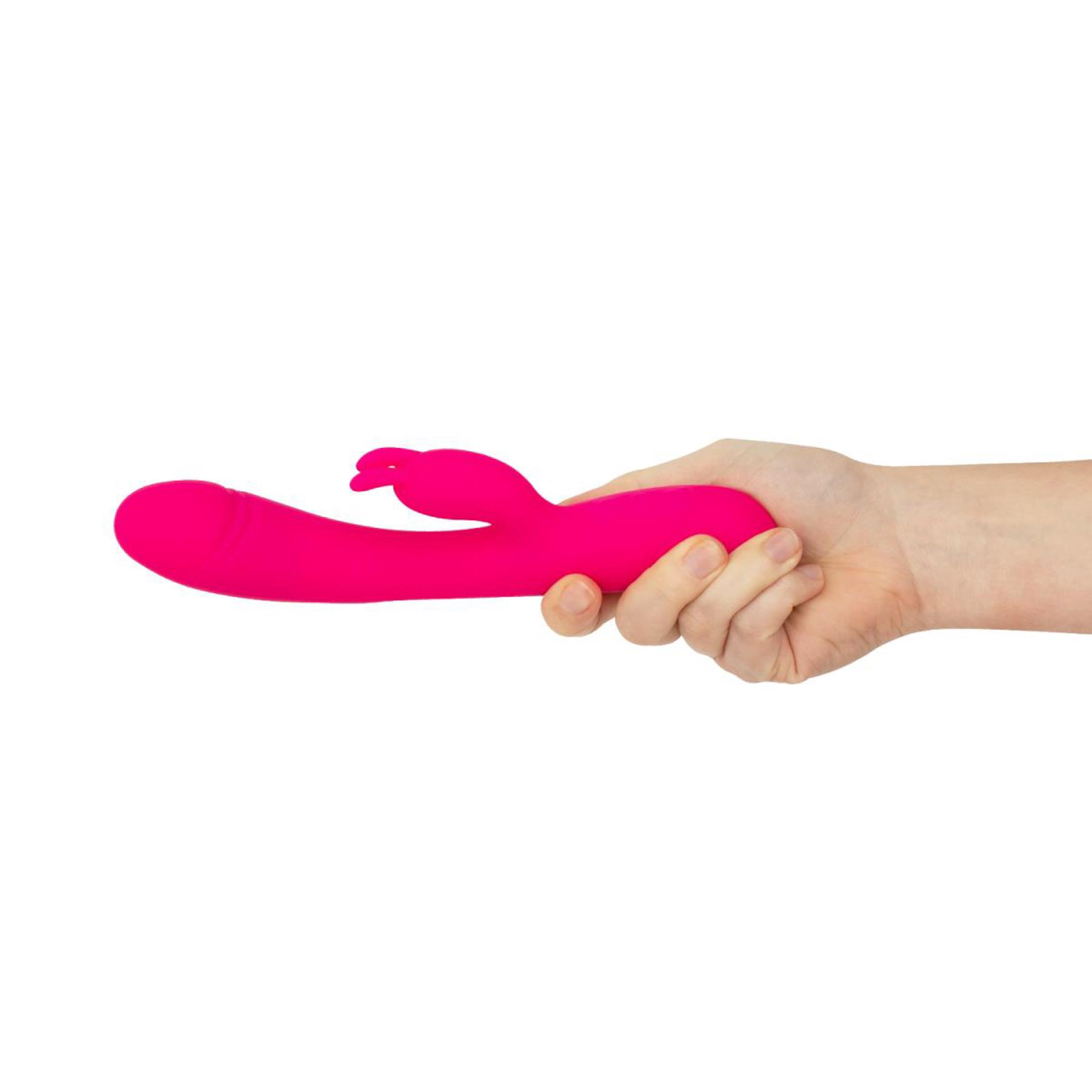 Вибратор-кролик EasyToys Vibe Collection, 21 см (розовый)