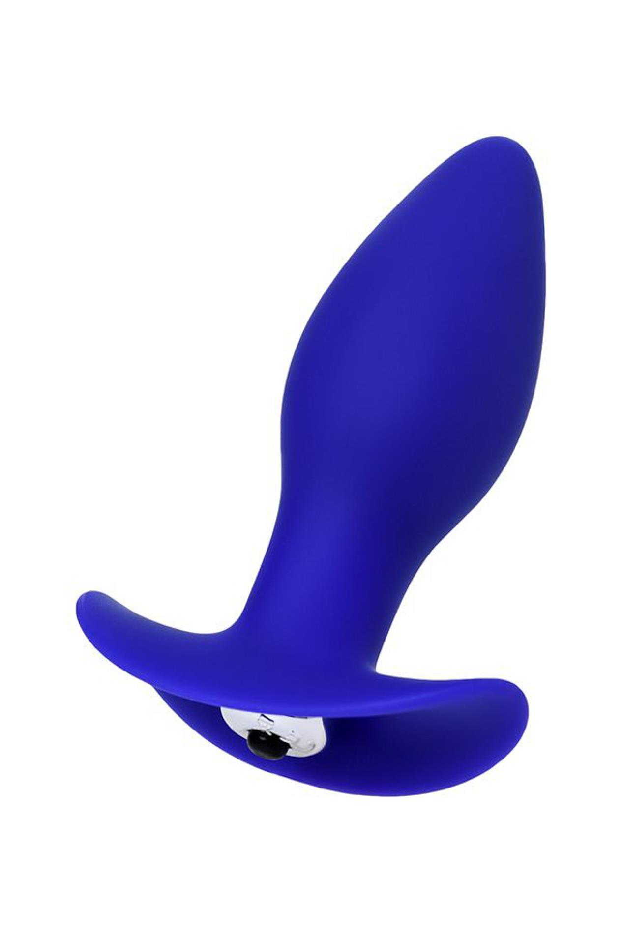 Korek analny ToDo Anal Vibro Plug Fancy, 10.7 cm (niebieski)