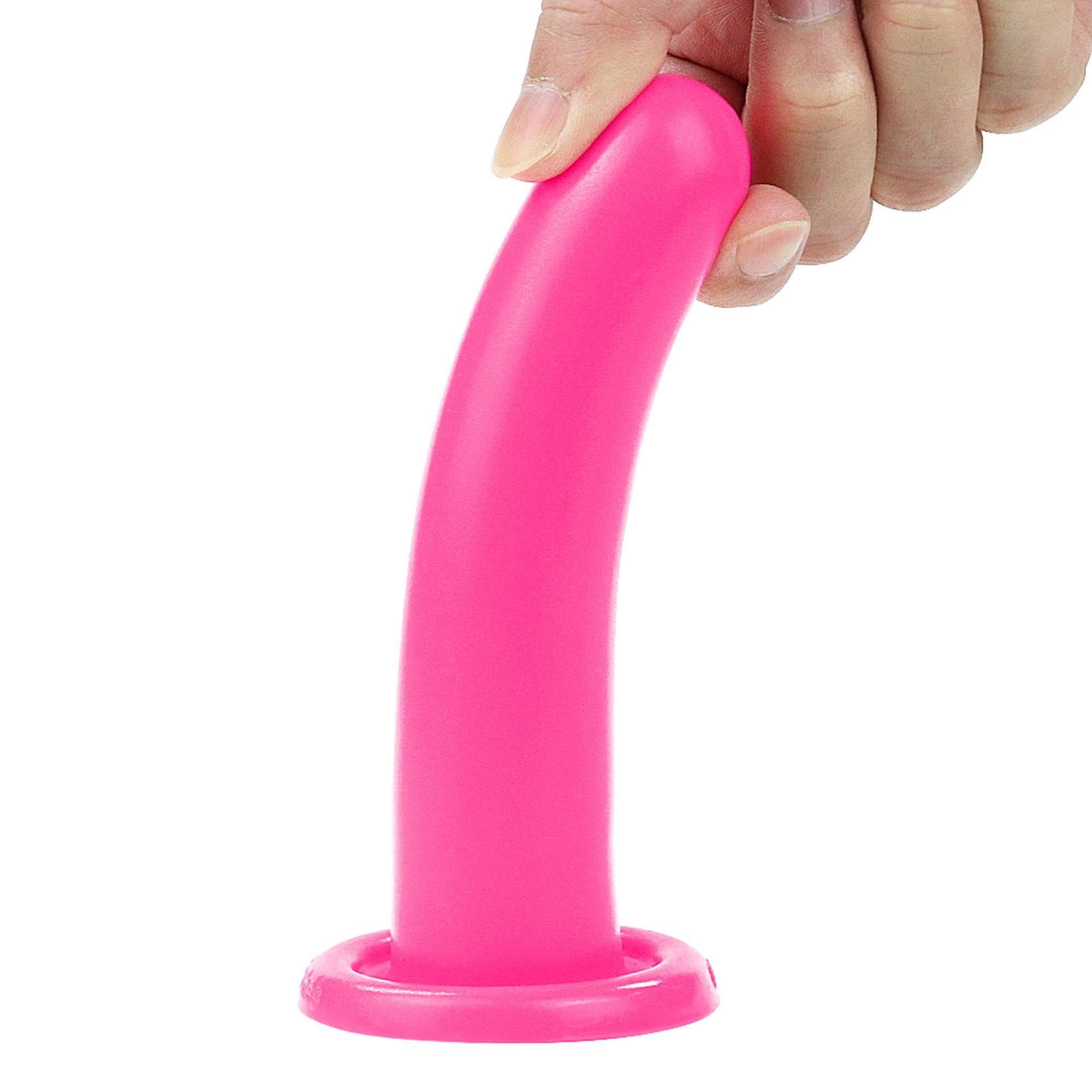 Фалоімітатор LoveToy Holy Dong Medium, 13.5 см (рожевий)
