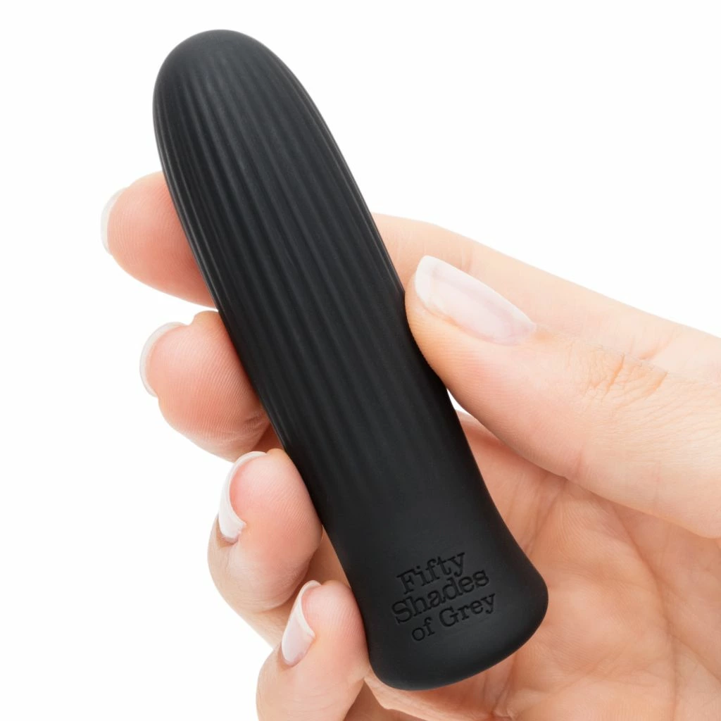 Вибратор Fifty Shades of Grey Sensation Bulle, 8.6 см (черный)