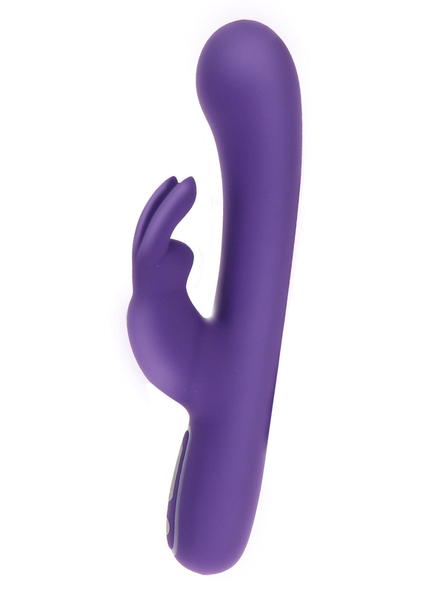 Вибратор-кролик Love Rabbit Exciting, 21.5 см (фиолетовый)