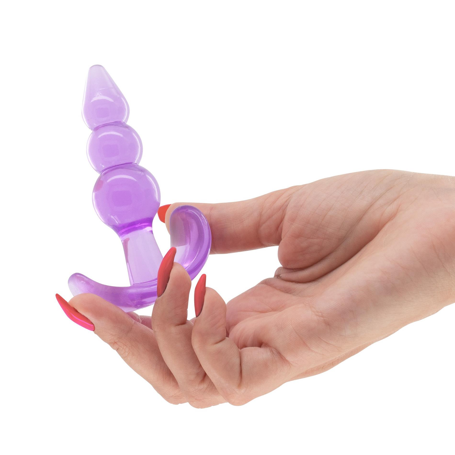 Korek analny Crushious The Plunger Anal, 11 cm (fioletowy)