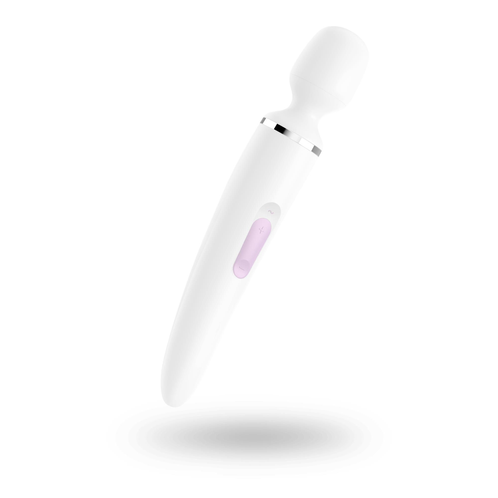 Wibrator Satisfyer Wand-er Woman, 34 cm (biały)