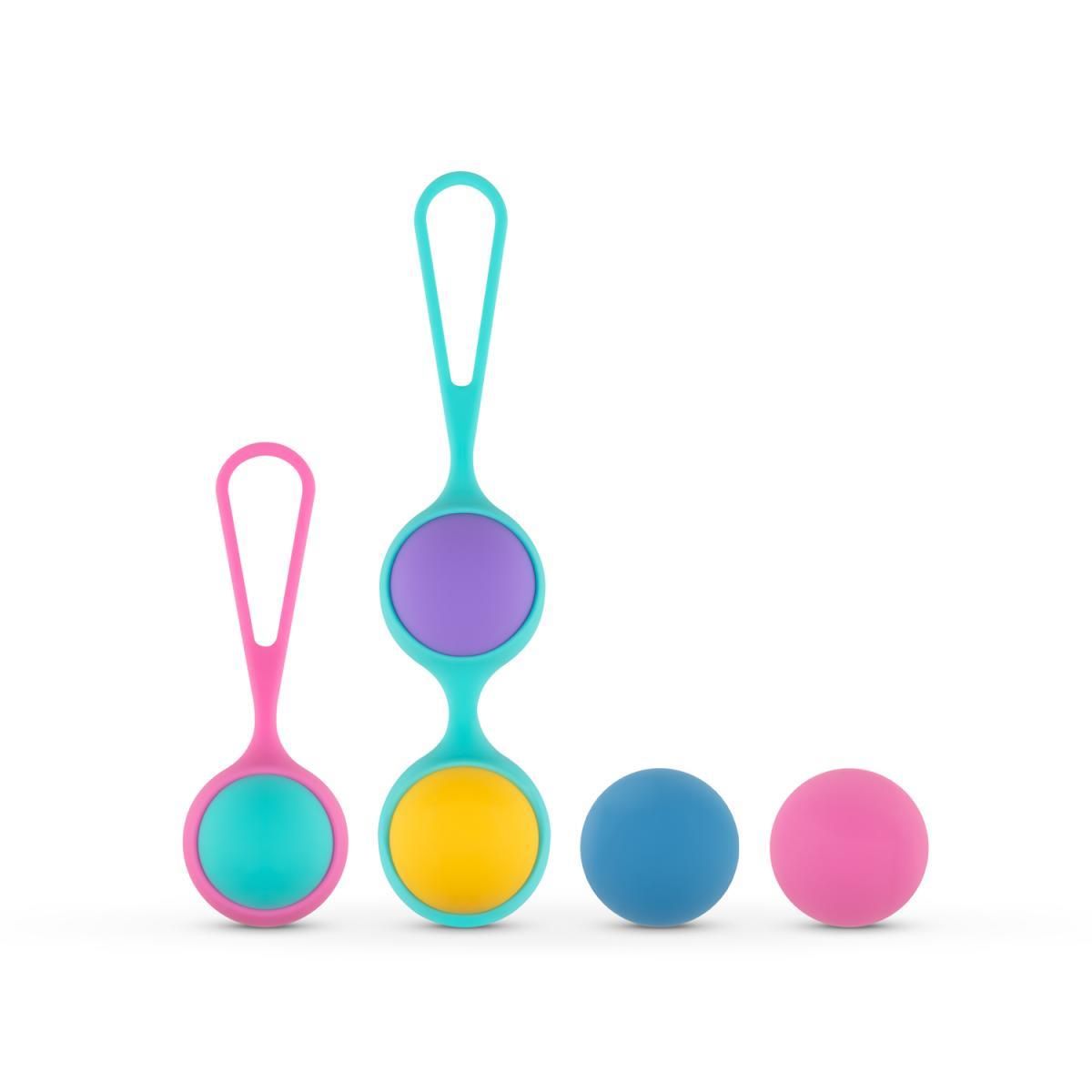 Набор вагинальных шариков PMV20 Vita Kegel Ball Set, 7 шт (мульти)