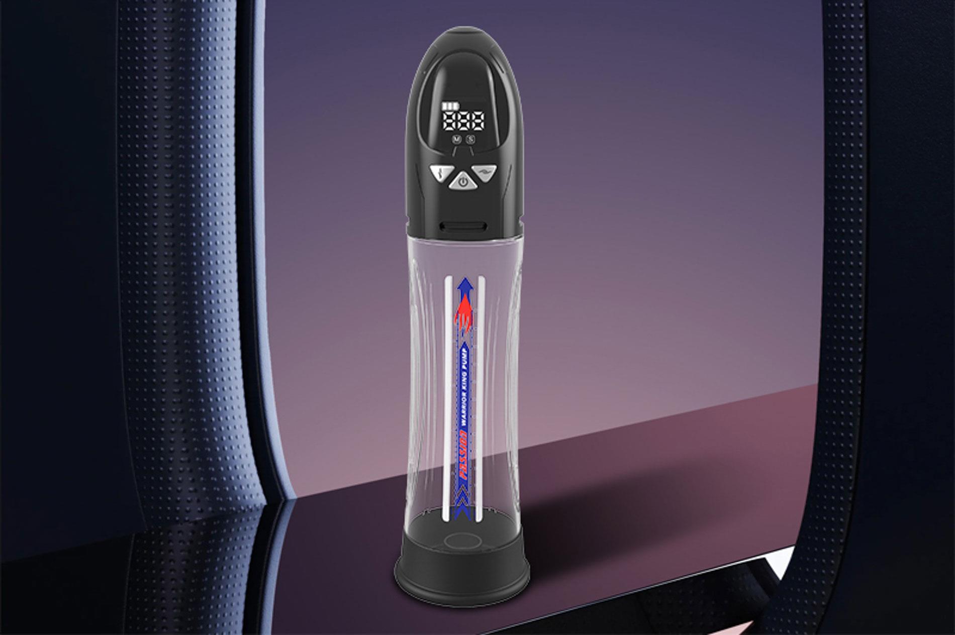 Boys of Toys Passion Pump - Pompka do penisa B -, Przezroczysty, 31.6 cm