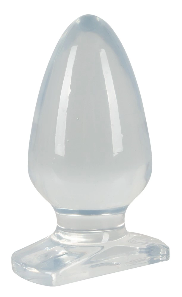 Korek analny Crystal Clear Big Plug, 13 cm (przezroczysty)