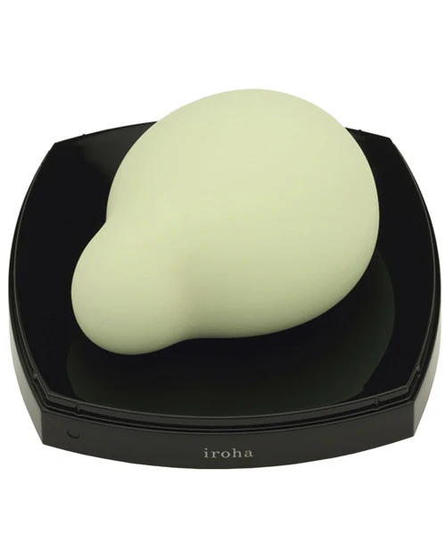Вибратор для клитора Tenga Iroha Midori, 7,7 см (зеленый)