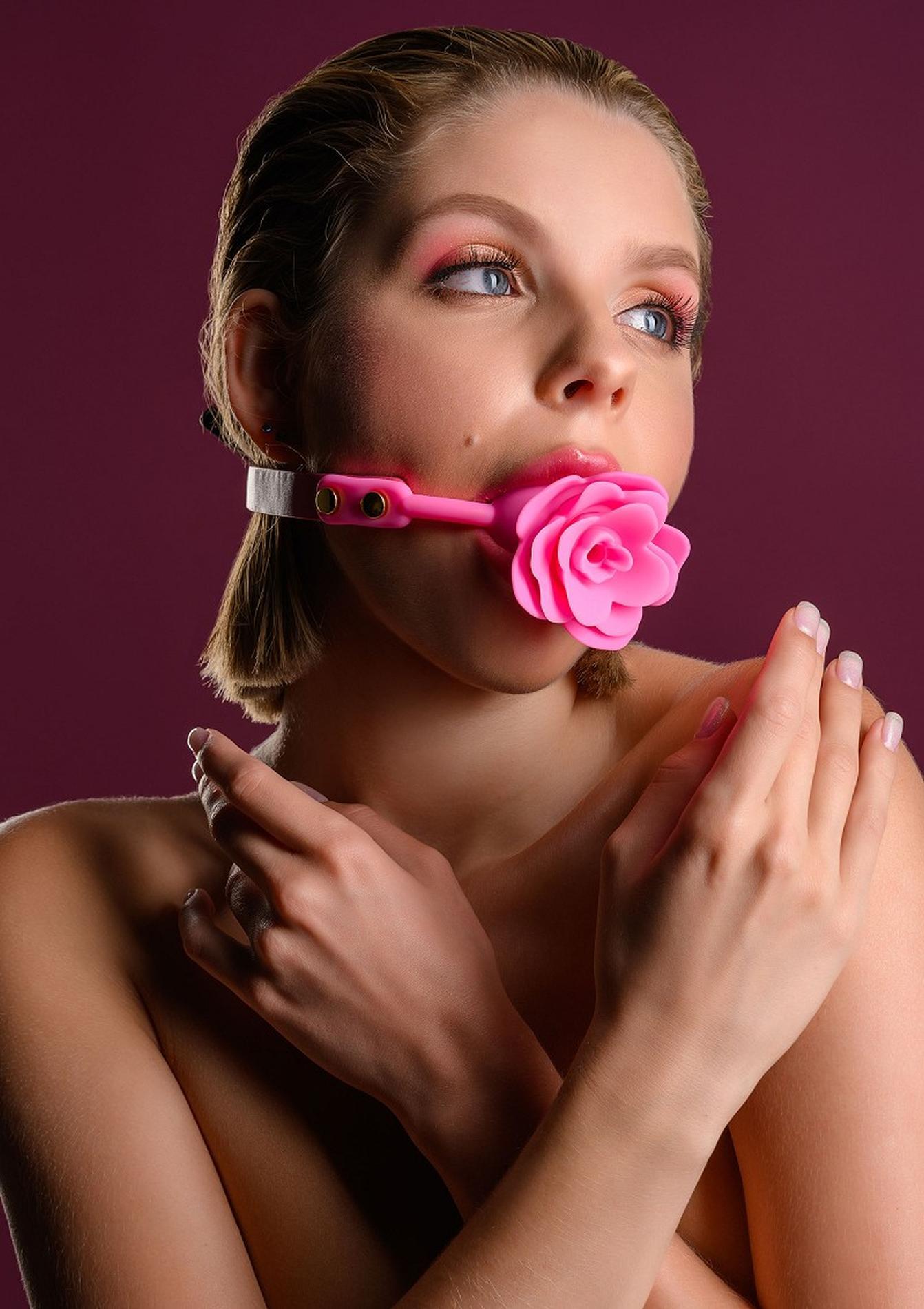 Кляп Taboom Rose Ball Gag Malibu (розовый)