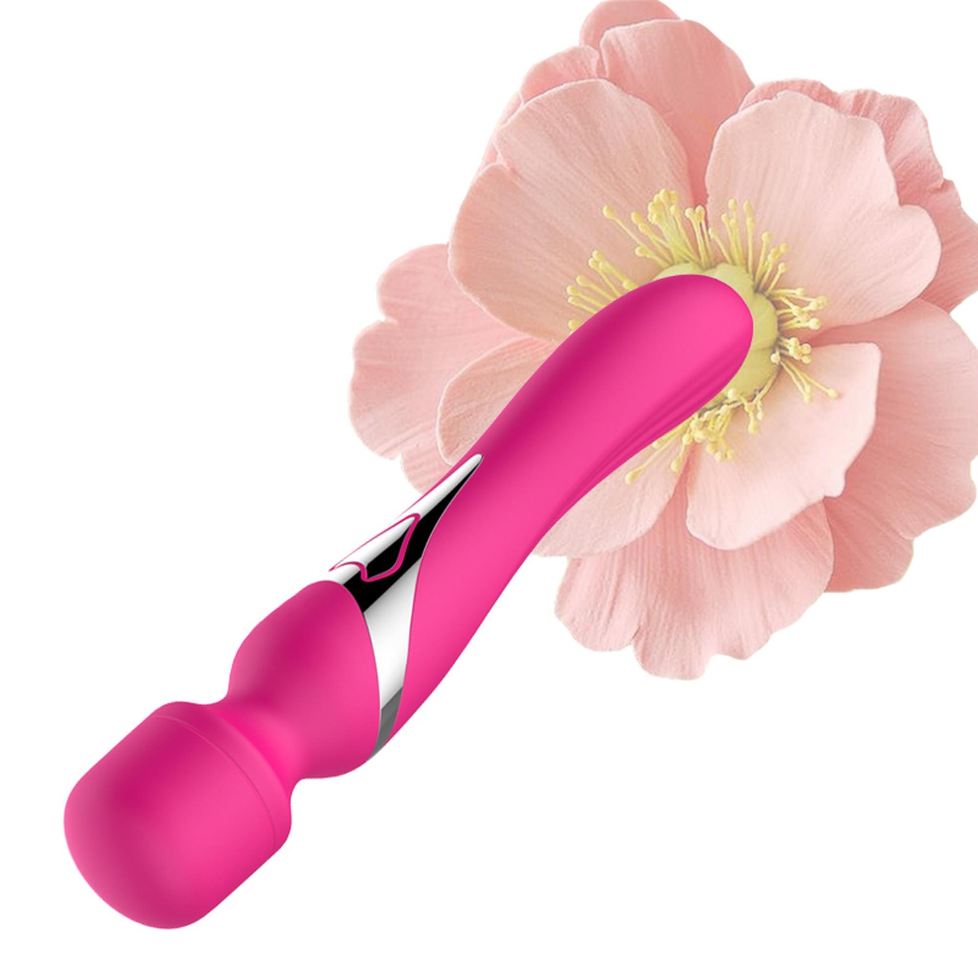 Вибратор B - Series Fox Dual Massager Pulsator, 22.6 см (розовый)