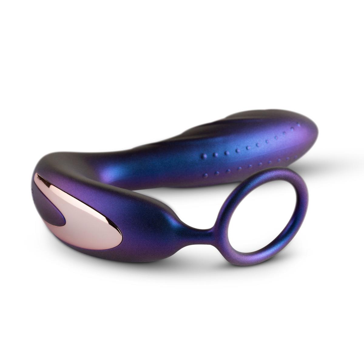 Стимулятор простаты Hueman Black Hole Anal Vibrator, 14,3 см (фиолетовый)