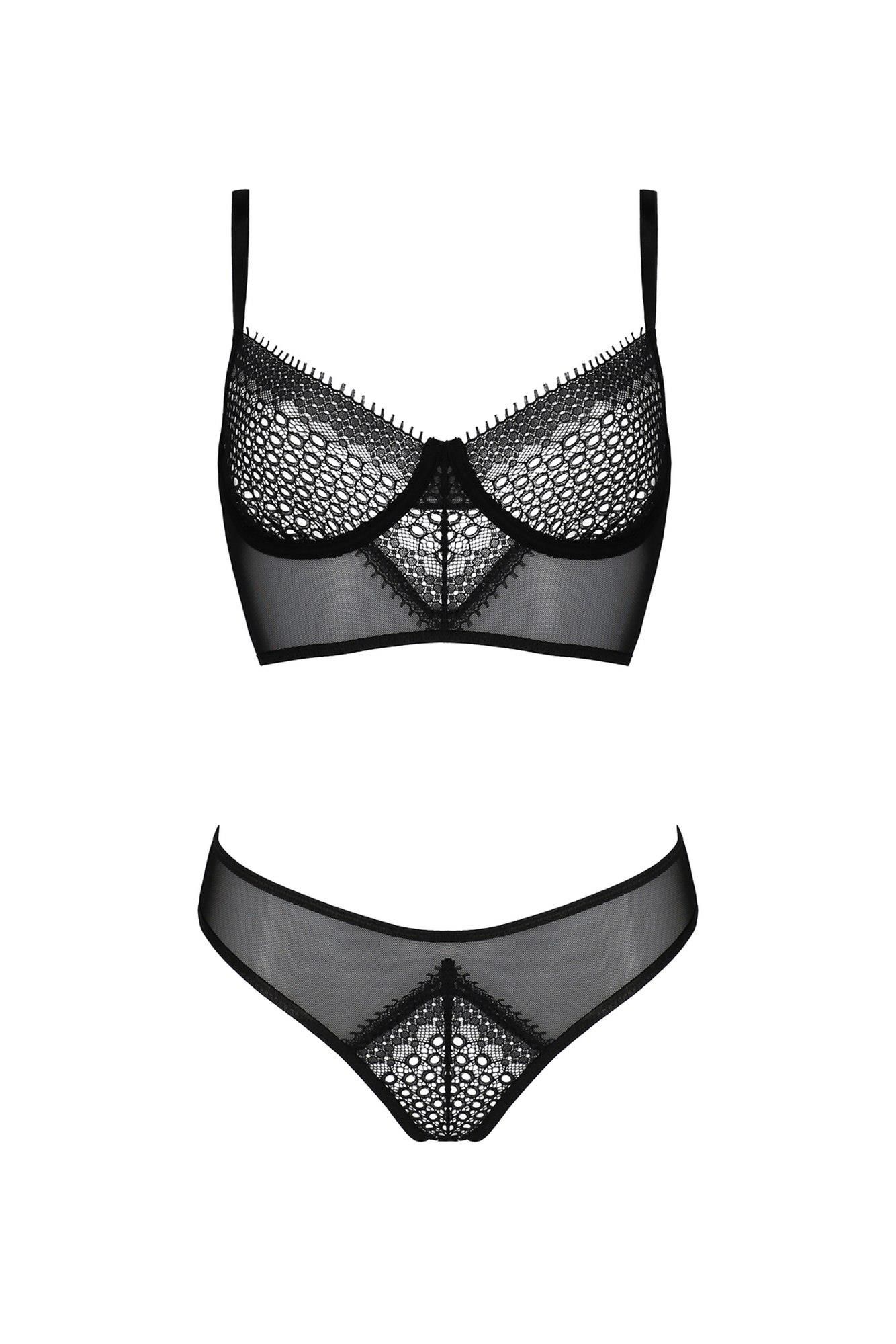 Сексуальный комплект Casmir Denerys, S/M (черный)