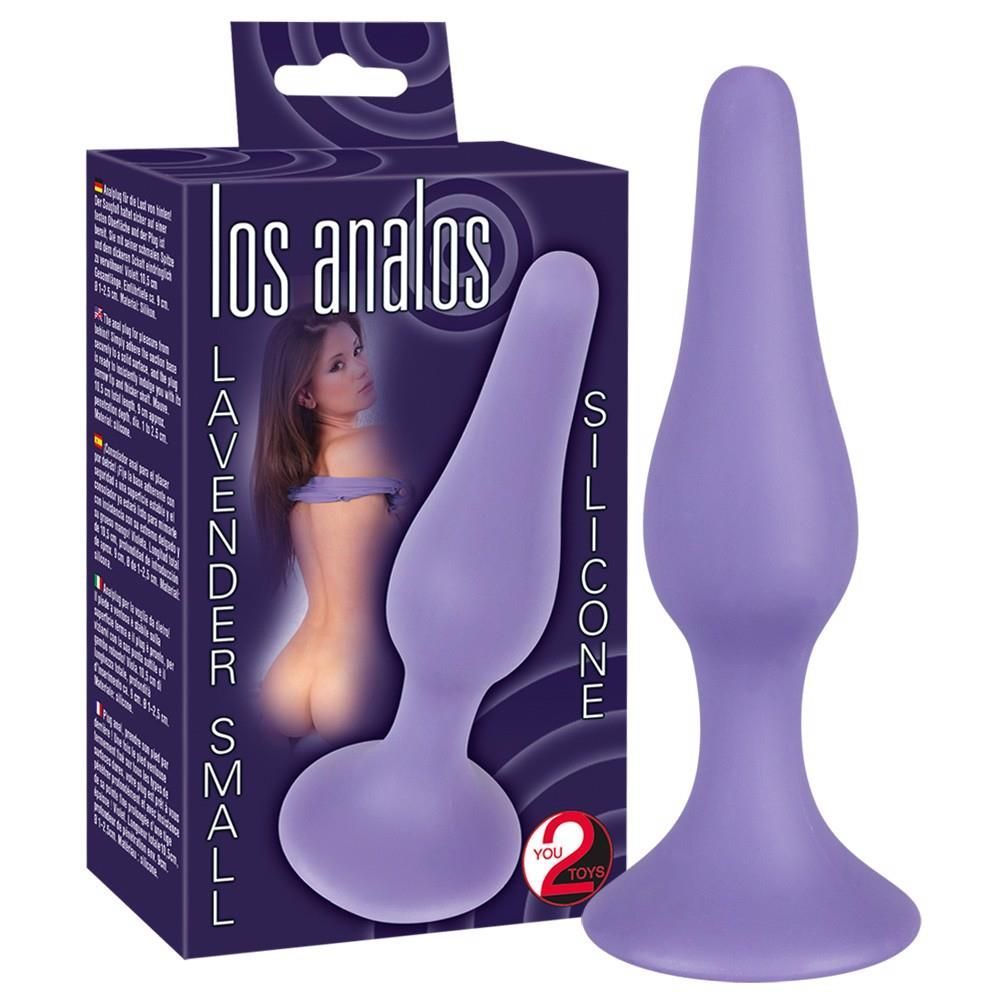 Анальна пробка You2Toys Los Analos, 10 см (бузковий)