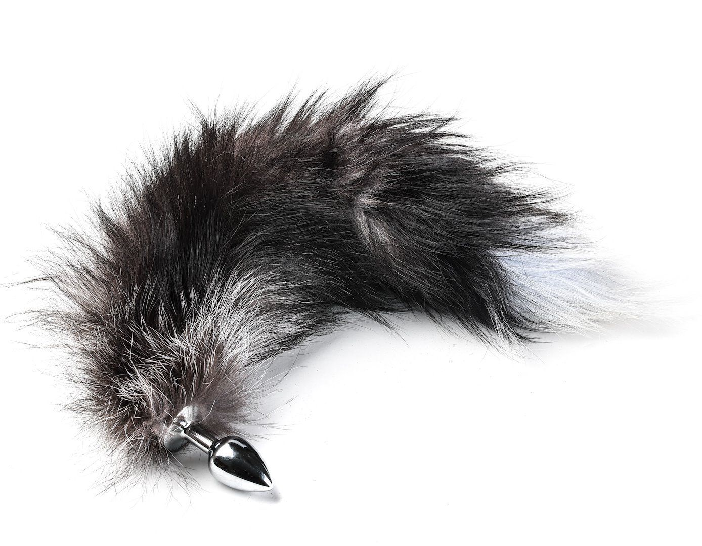 Анальна пробка Simply Pleasure Lisi Ogonek S, 45 см (сріблястий)