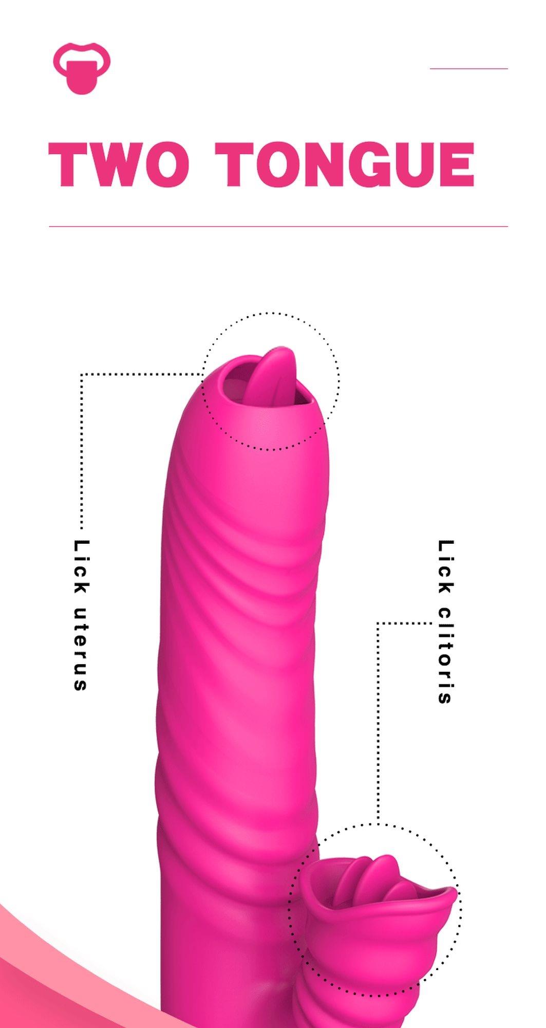 Вибратор-кролик B - Series Lyla Angelia, 23 см (розовый)