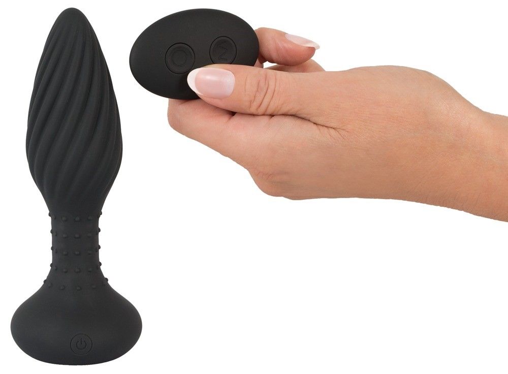 Анальна пробка Anos Finest Butt Plug Wear, 15,1 см (чорний)
