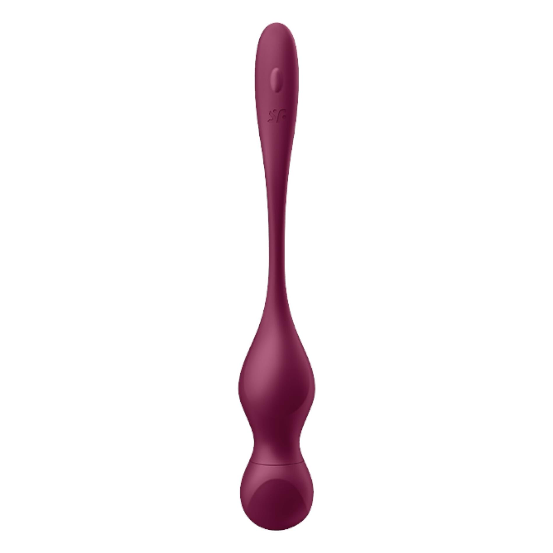 Вагинальные шарики Satisfyer Love Birds Vary, 22.2 (бордовый)