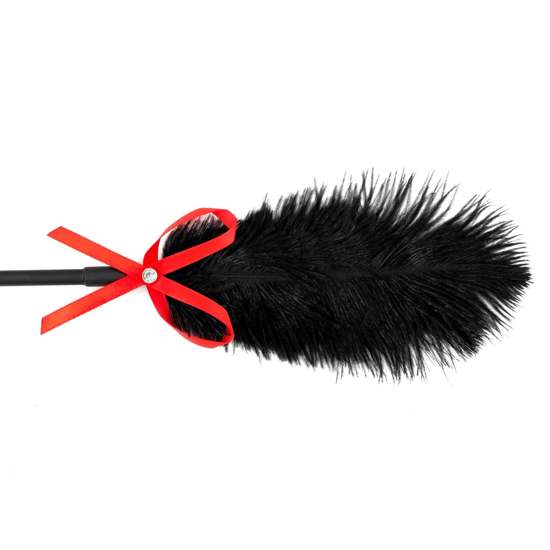 Стек Fetish B-Series Tickler & Whip 2.0, 36 см (черный)