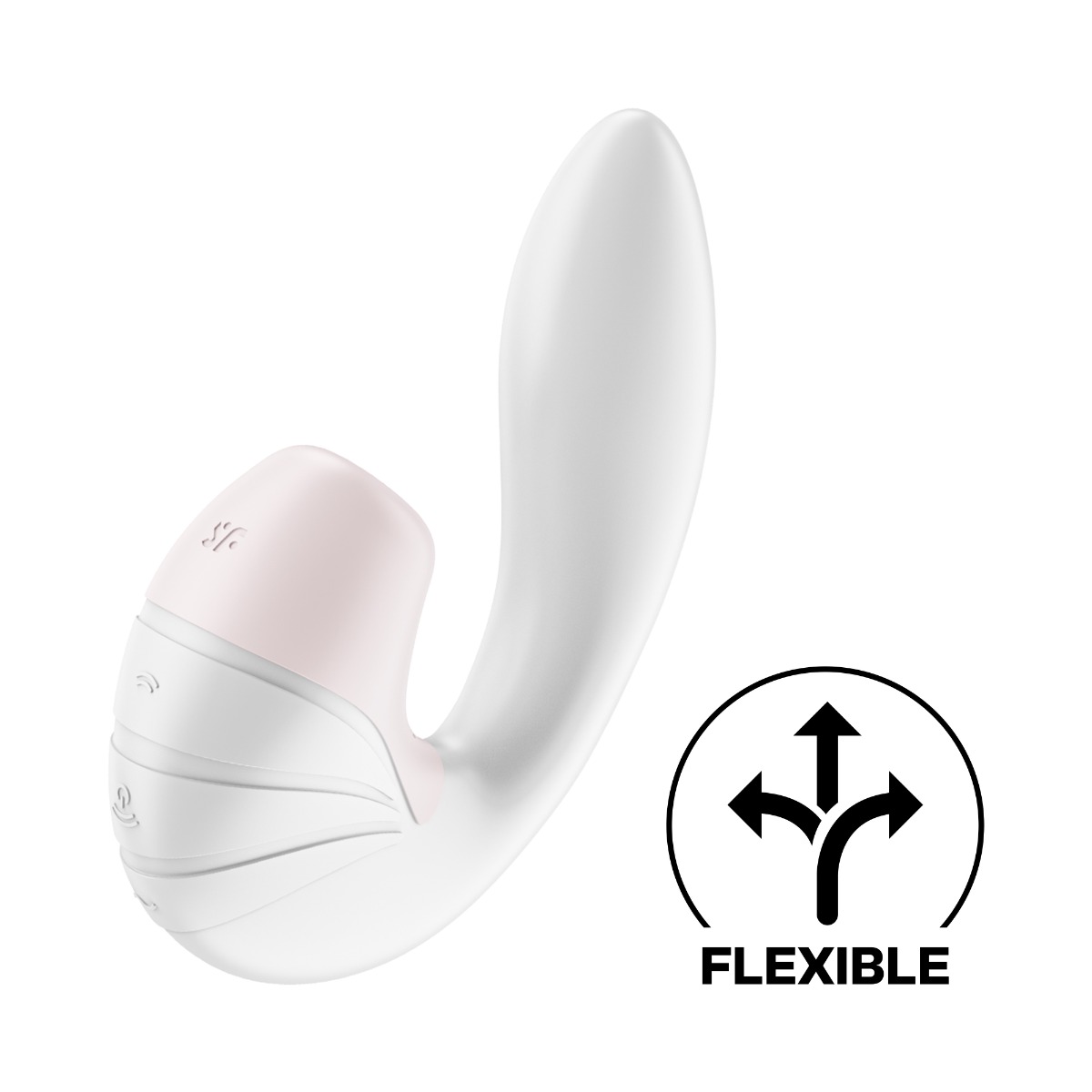 Вакуумный стимулятор клитора с вибрацией Satisfyer Supernova (белый)