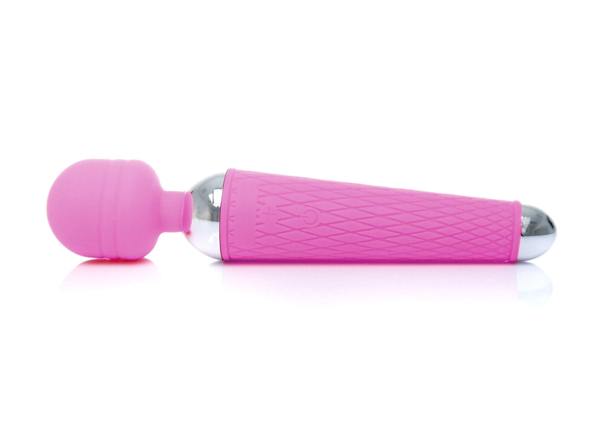 Массажер B - Series Magic Power Massager Wand, 19.5 см (розовый)