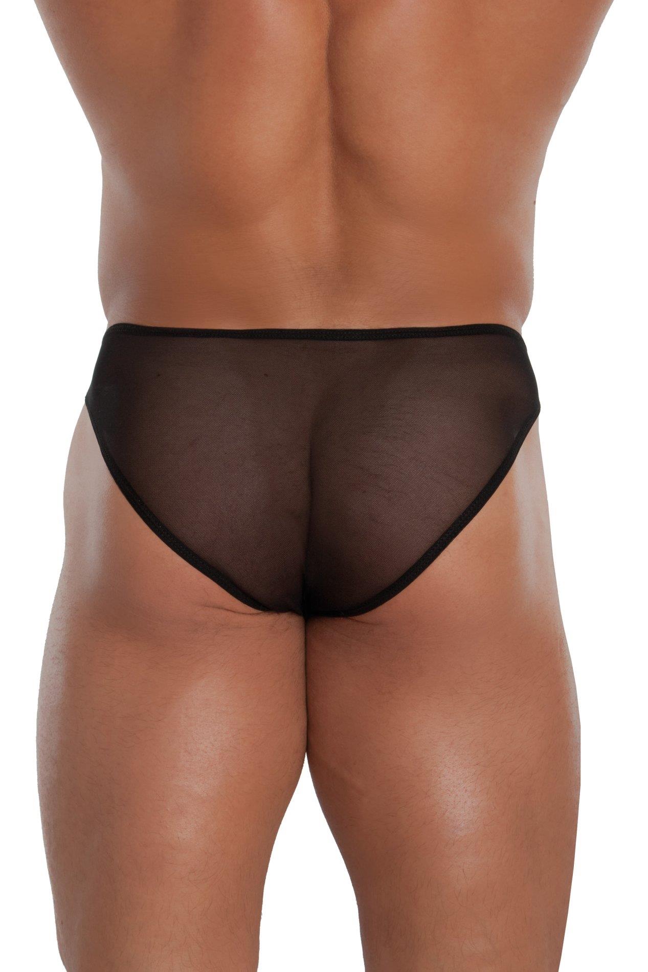Majtki męskie Softline Thong 4466, M/L (czarne)