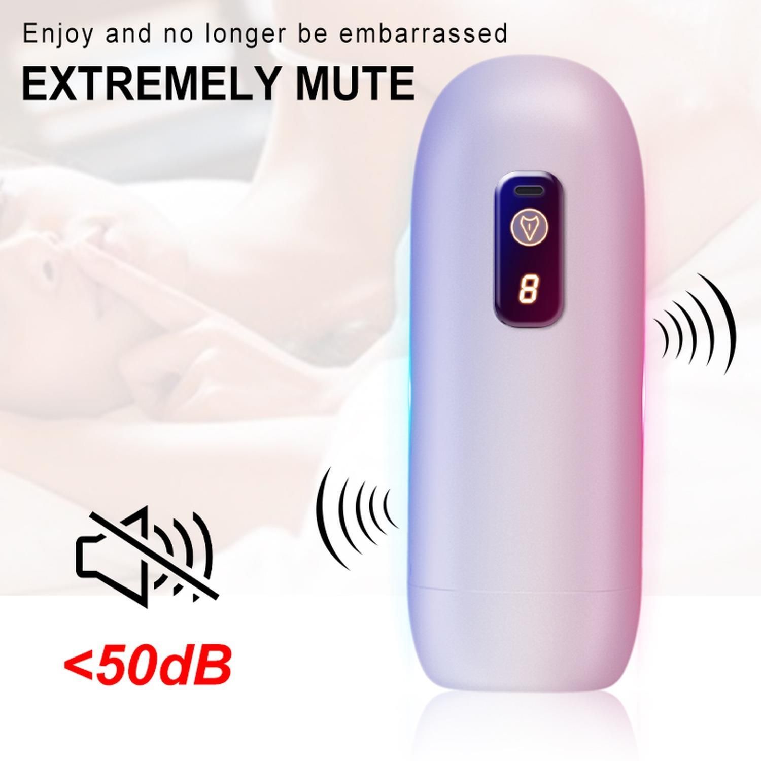 Automatyczny masturbator B - Series Fox USB Rechargeable (różowy)