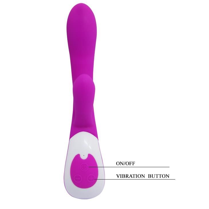 Вибратор-кролик Pretty Love Colby Vibrator, 21.5 см (фиолетовый)
