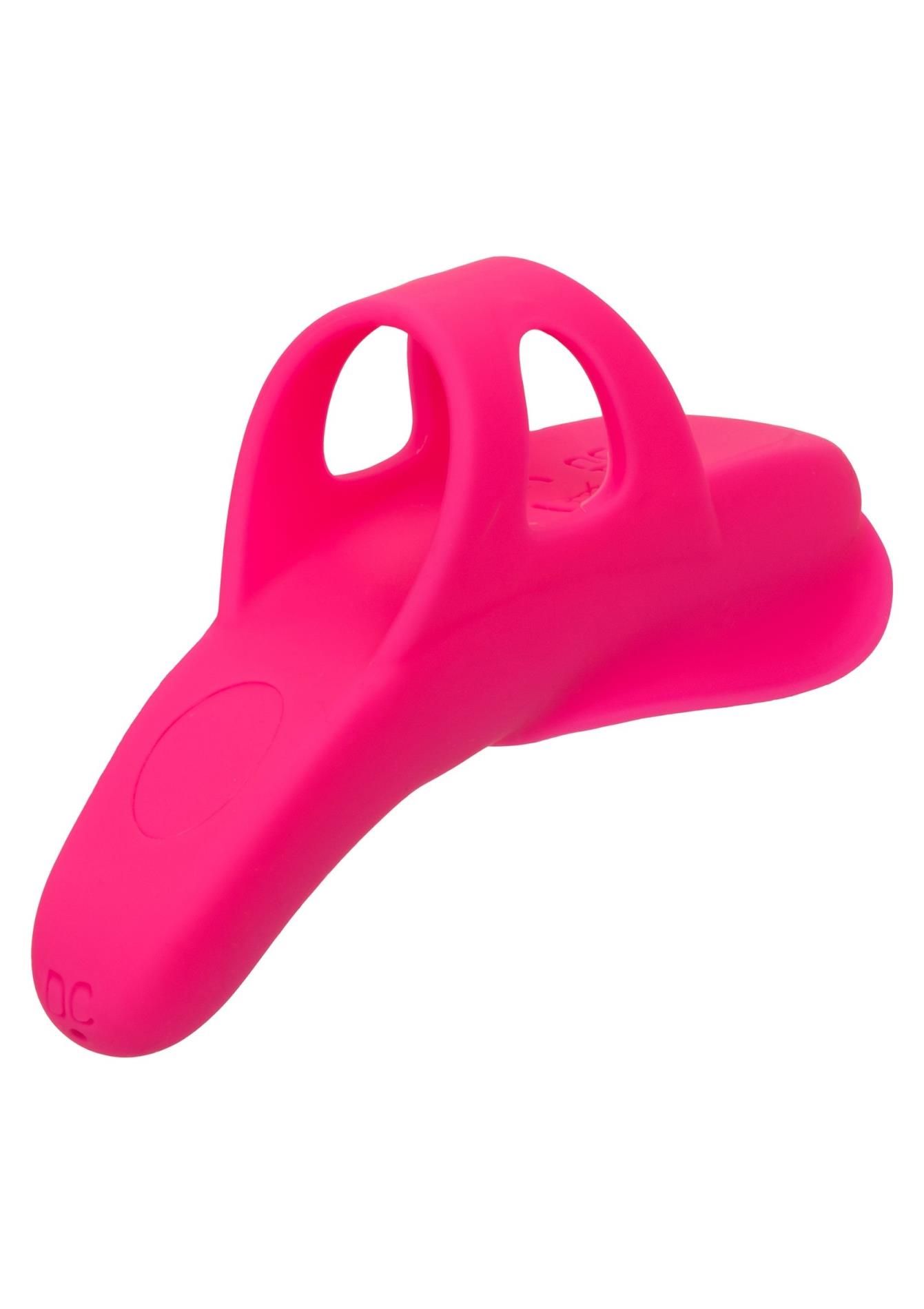 Вибратор на палец Neon Vibes The Pleasure Vibe, 9 см (розовый)