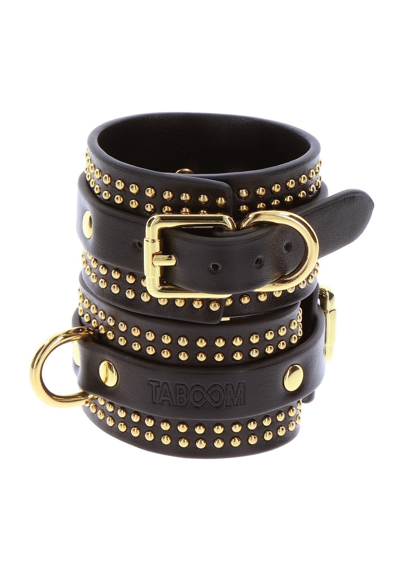 Наручники Taboom Vogue Studded Wrist Cuffs (черный)
