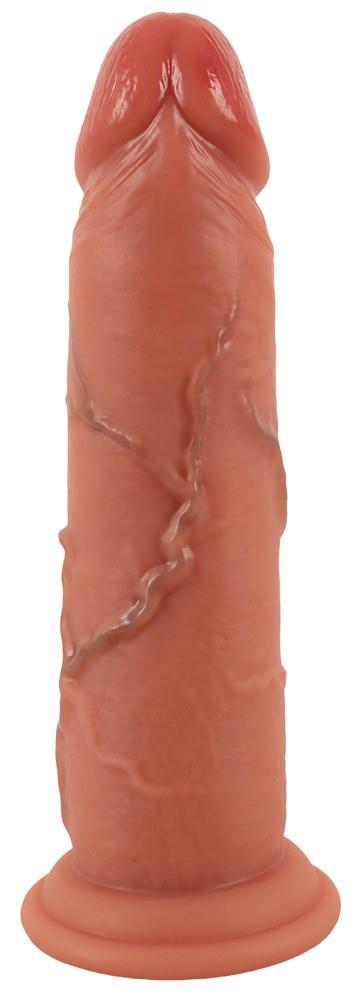 Dildo Realistixxx Moveable Ski, 20.5 cm (w kolorze cielistym)